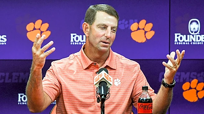 What Dabo Swinney said before Clemson named Christopher Vizzina its QB