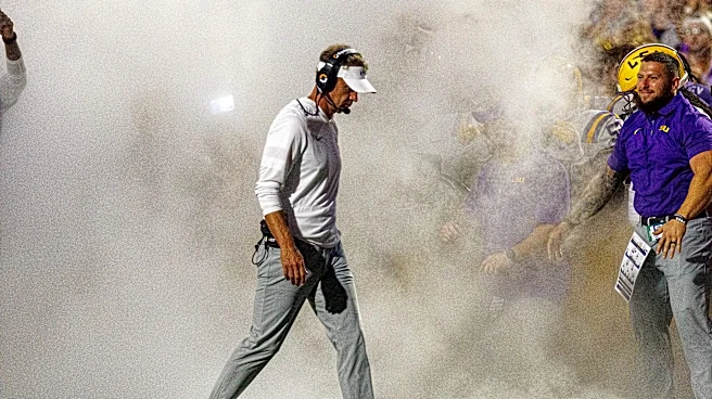 LSU's Lane Kiffin takes jab at critics at halftime of Clemson beatdown