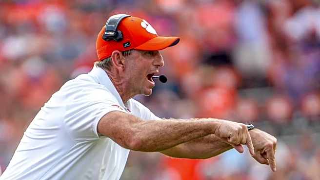 Clemson head coach Dabo Swinney on his team finding a groove ahead of Miami