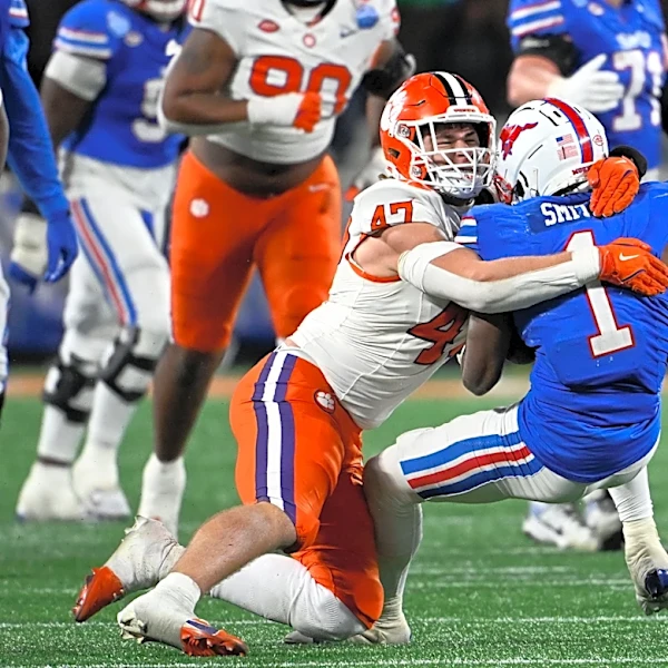 Clemson star linebacker Sammy Brown is happy with where the Tigers are
