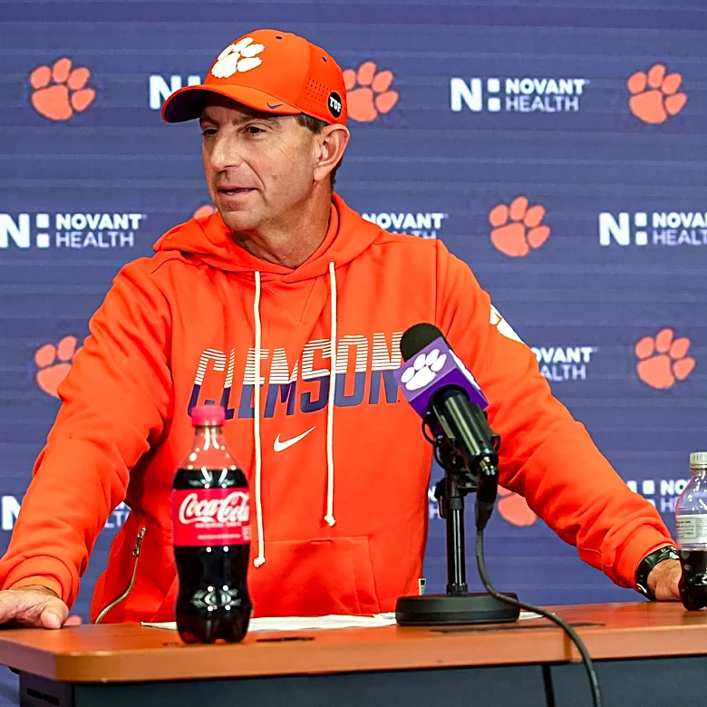 Dabo Swinney says Clemson’s offensive issues isn’t because of the roster