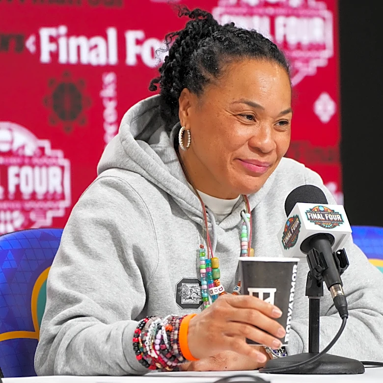 Dawn Staley thanks Jason Sudeikis for Ted Lasso book shoutout
