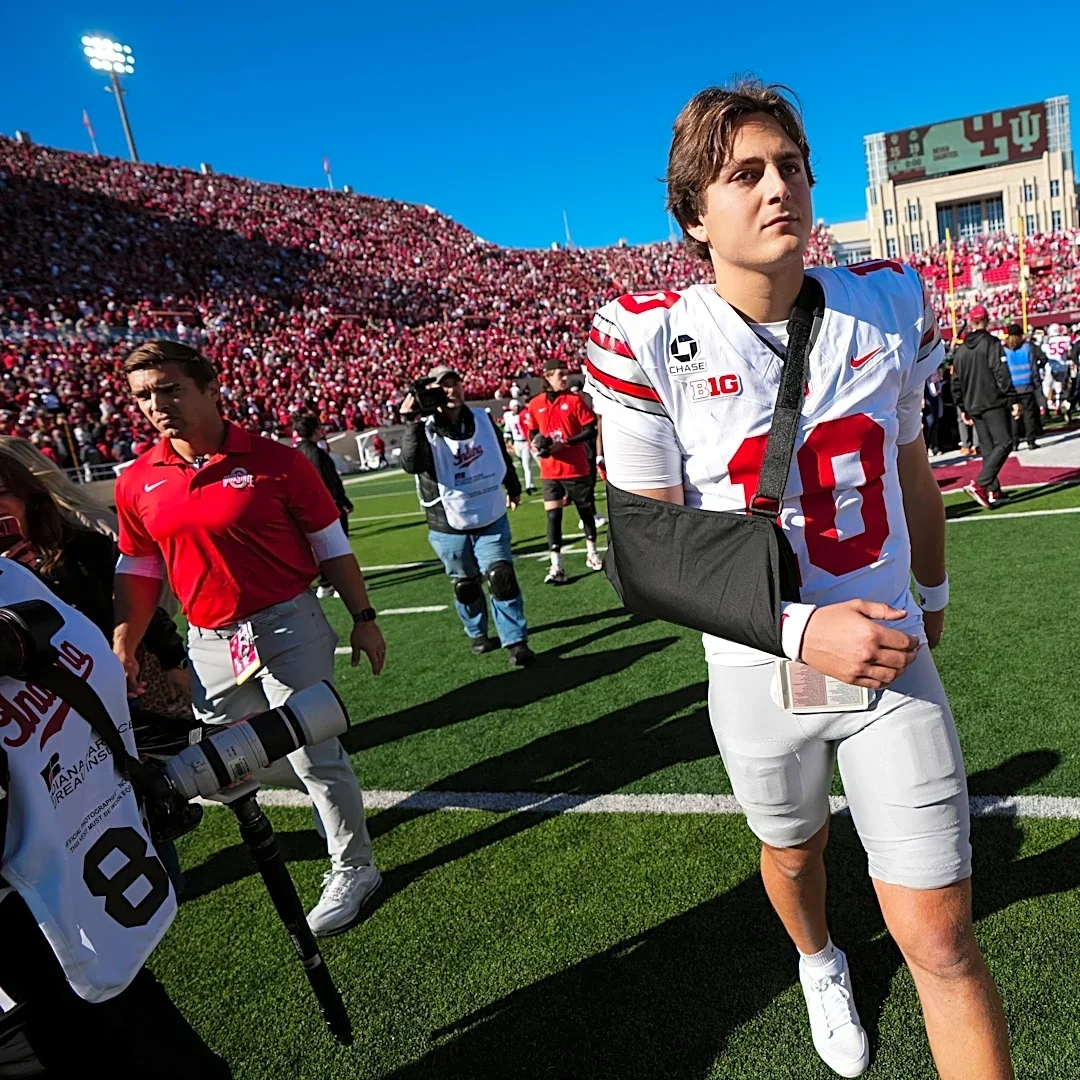 Ohio State QB Julian Sayin out 'indefinitely,' potentially for season