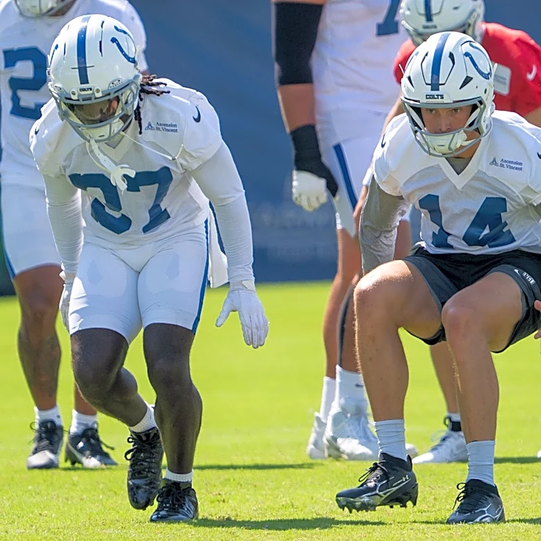 WATCH: Colts WR Alec Pierce returns to practice field