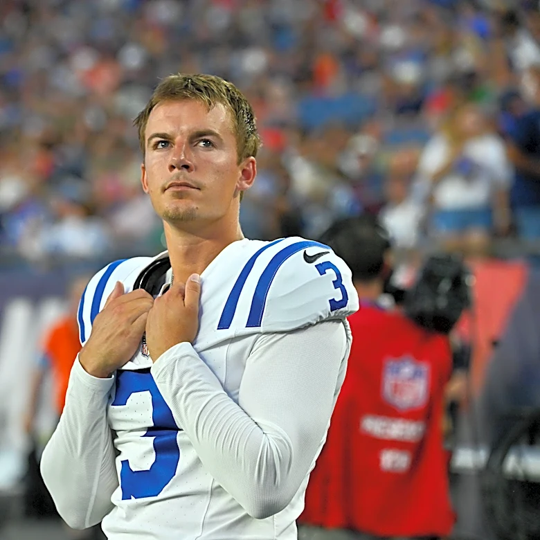 Colts kickers Blake Grupe, Spencer Shrader react after final battle