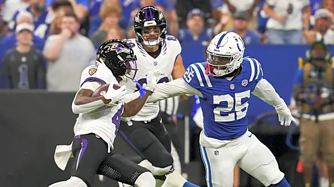 Ravens offense rolls over Colts' defense in Week 1