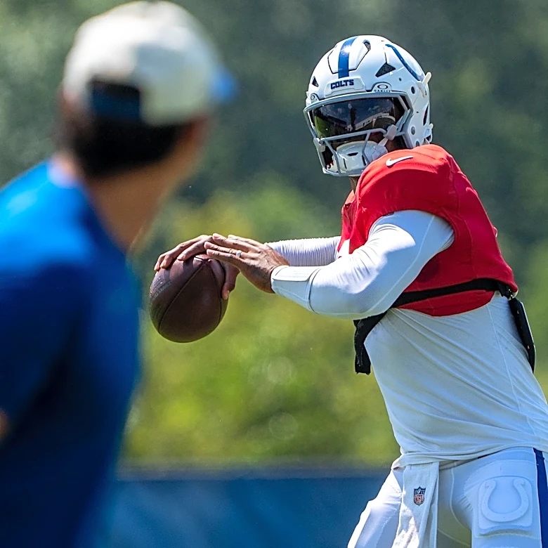 Colts' Anthony Richardson back at practice on Thursday of Week 2 game