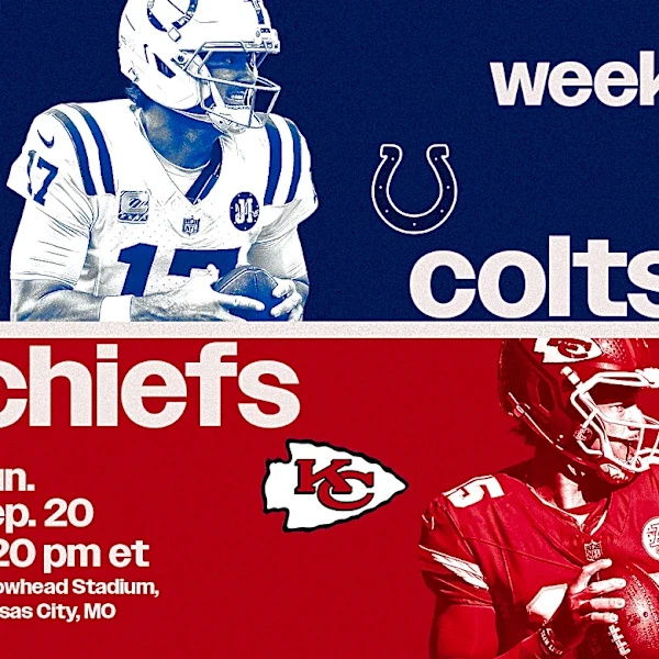 What TV channel is Colts vs. Chiefs on today? Time, schedule