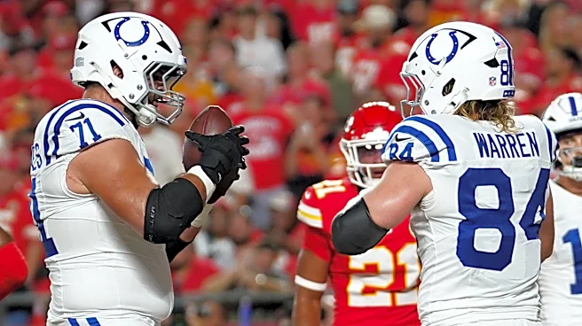 Colts' offensive lineman fined by NFL for touchdown celebration