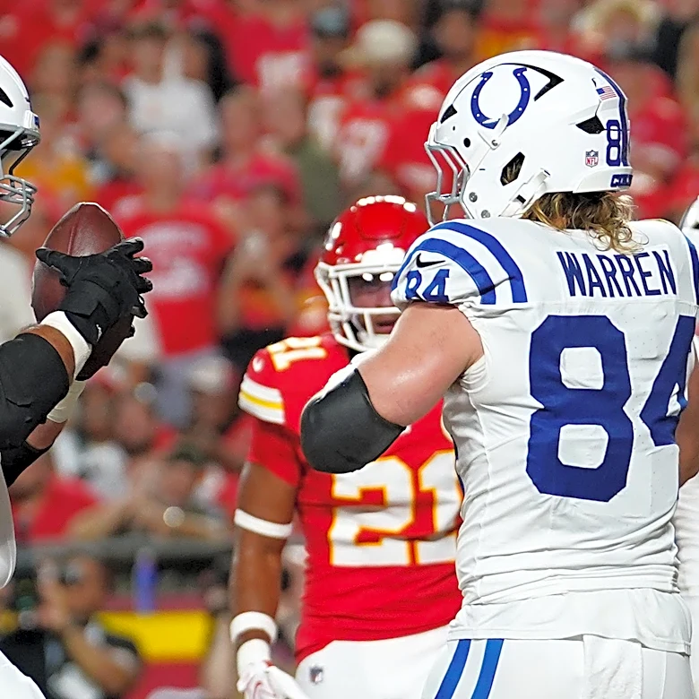 Colts' Matt Goncalves responds to fine from NFL for celebration