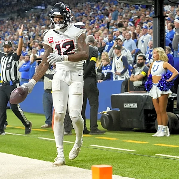 Texans WR Nico Collins won't play vs. Colts in Week 3