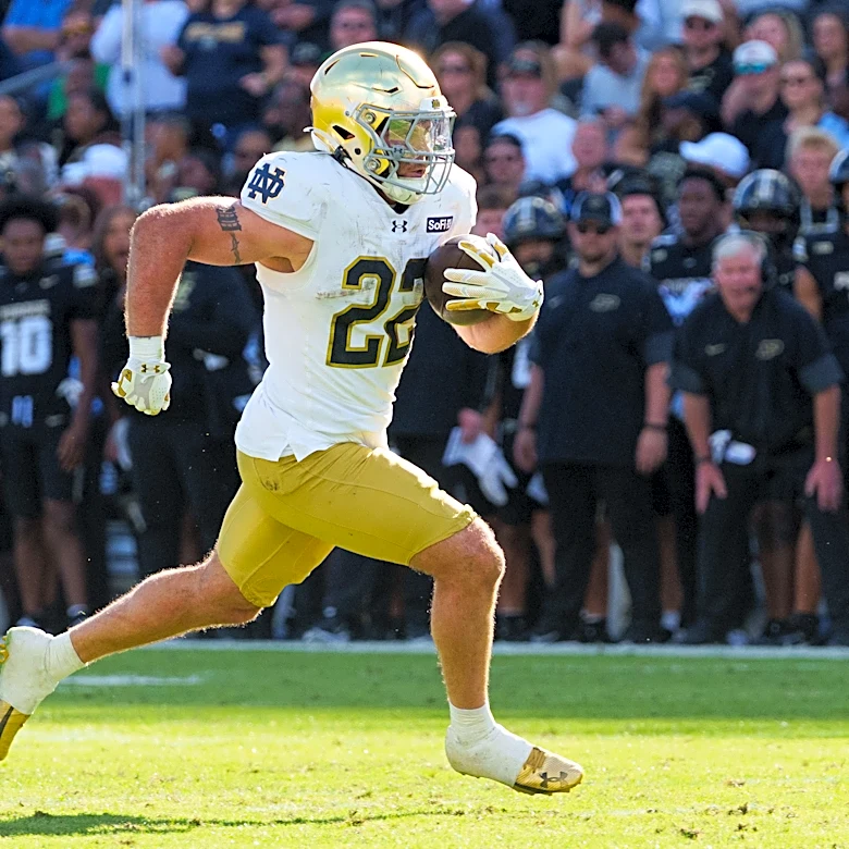 Colts represented at Notre Dame v. Purdue game