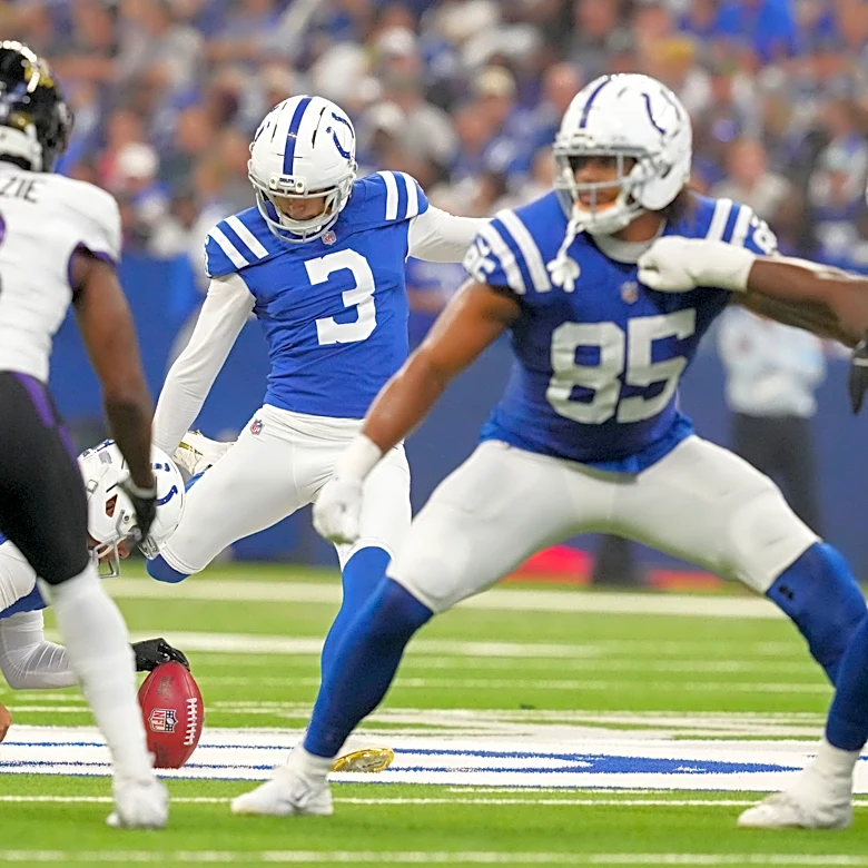 Colts K Spencer Shrader questionable to return v. Texans