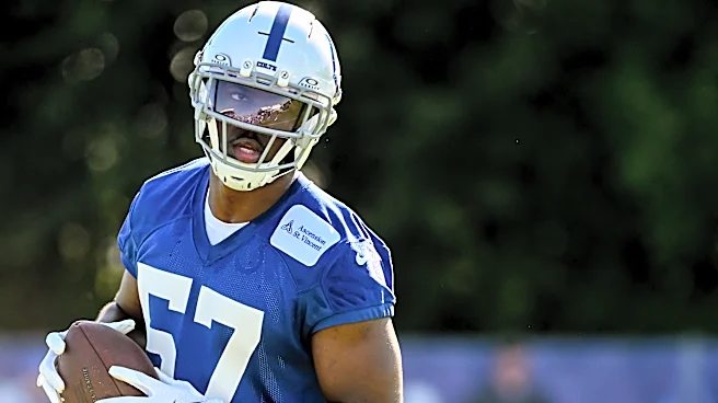 WATCH: Jaylon Carlies has first INT of season for Colts vs Commanders