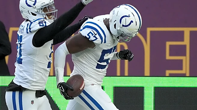 Colts' defender fined by NFL for play vs. Commanders