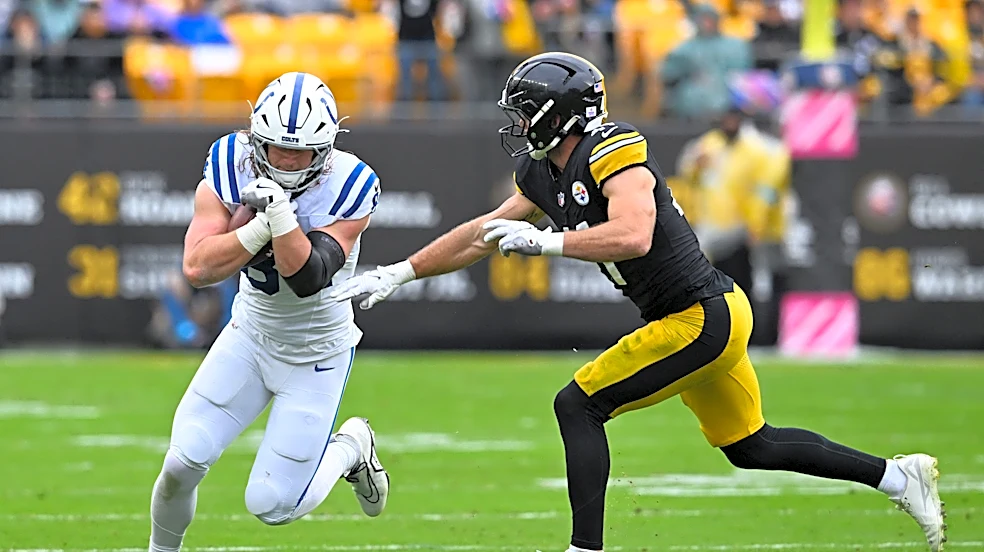 Colts TE Tyler Warren added to Week 6 injury report