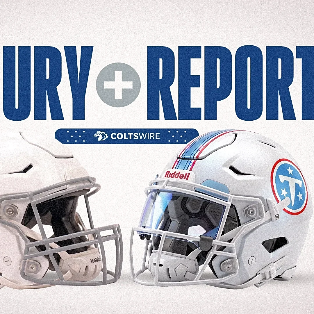 Titans list 2 players out, 2 questionable vs. Colts in Week 6