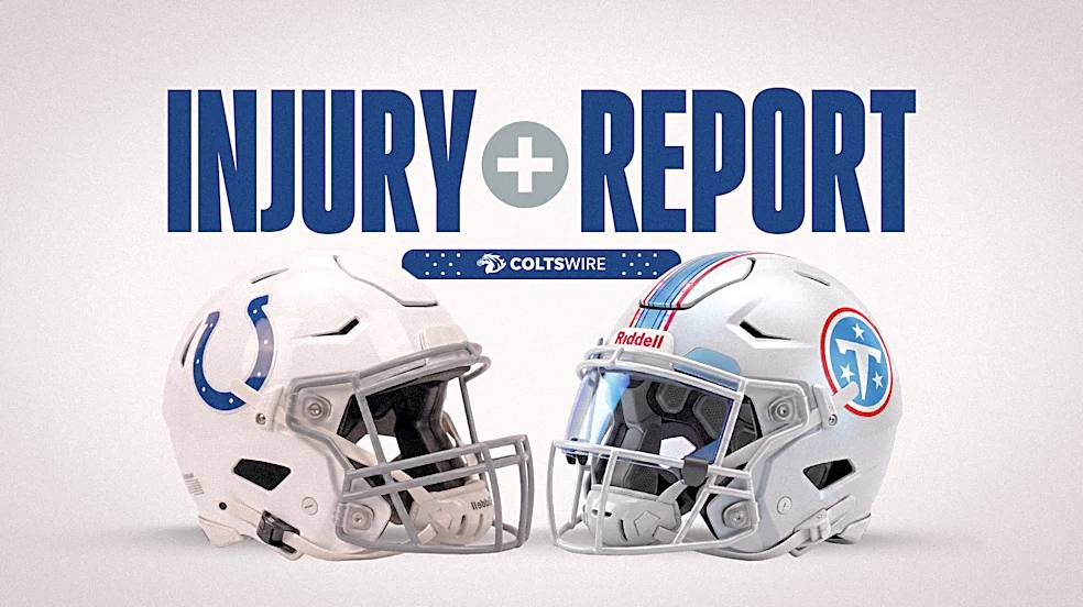 Titans list 2 players out, 2 questionable vs. Colts in Week 6