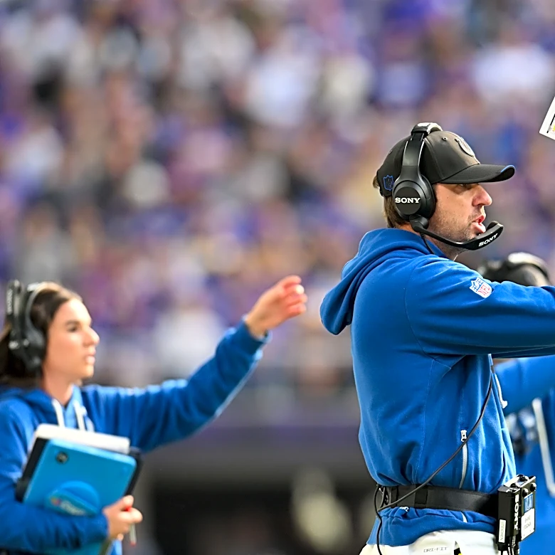 Colts' Shane Steichen reacts to third straight loss