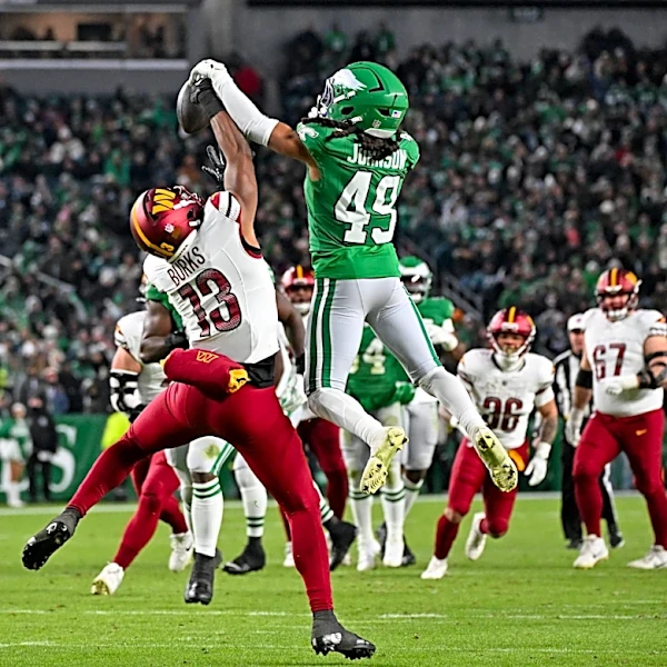 Commanders' Treylon Burks appreciates having Jayden Daniels as his QB