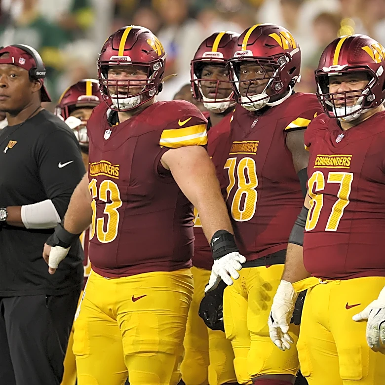 Commanders' offensive line is suddenly a major concern