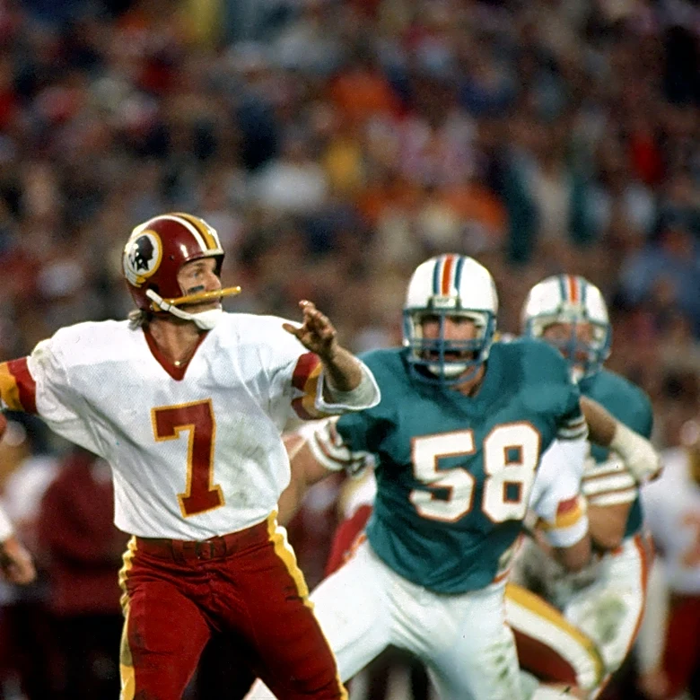 What does Joe Theismann think of Stefon Diggs wearing his old No. 7?
