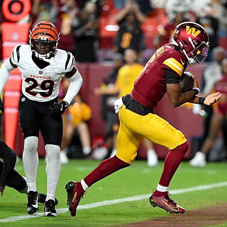 ESPN ranks Commanders QB Jayden Daniels among top five fantasy quarterbacks