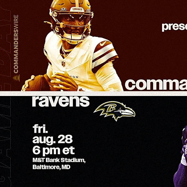Where to watch Commanders vs. Ravens today: Time, TV channel for preseason game