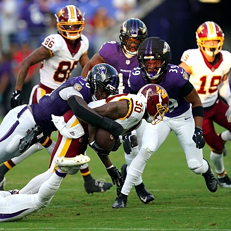 Commanders rookie said Washington came out 'juiceless' against Ravens in preseason finale