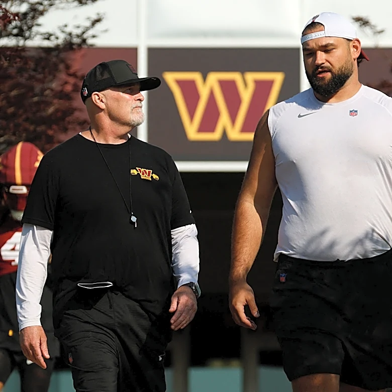 Commanders' Sam Cosmi not concerned about outside noise