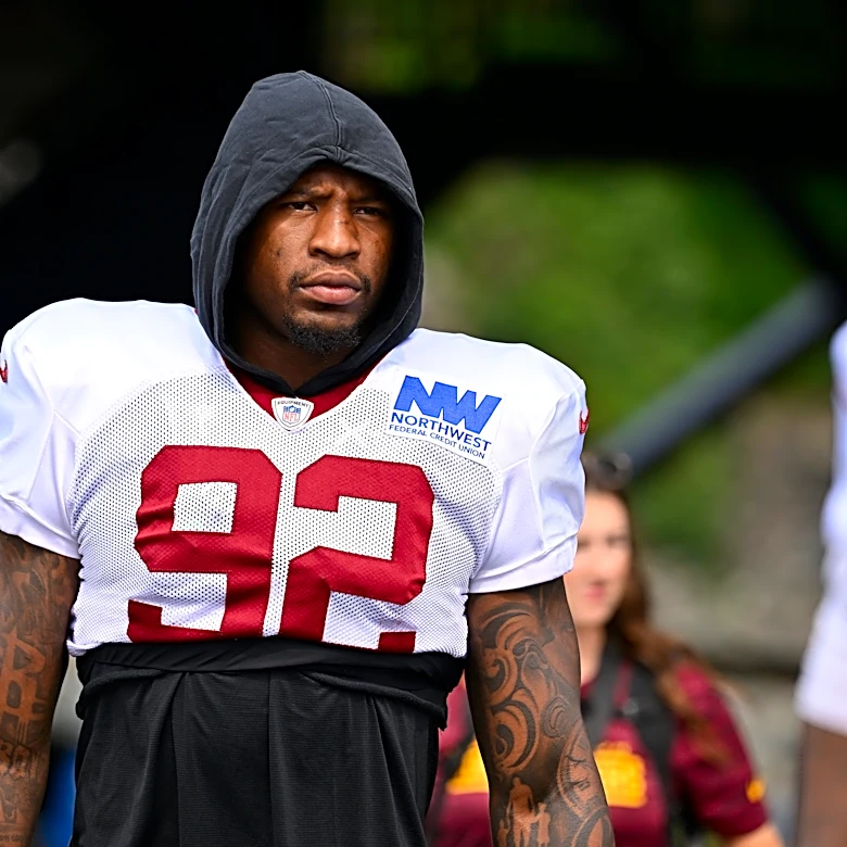 Why is Commanders' Dorance Armstrong suspended for Week 1?