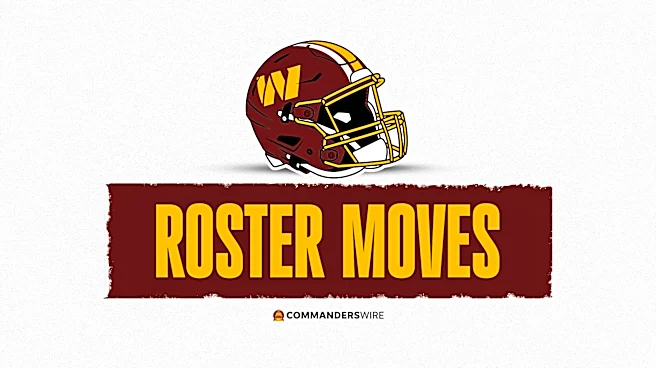 Commanders make roster move on eve of season opener vs Eagles