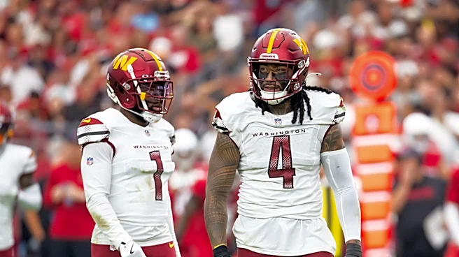 Commanders LB Frankie Luvu departs game vs. Eagles with injury
