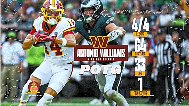 Commanders vs. Eagles Week 1 Player of the Game: WR Antonio Williams