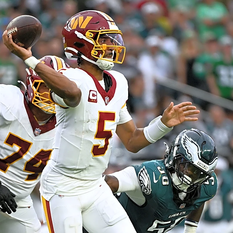 Quick facts and numbers from Commanders' Week 1 loss to Eagles
