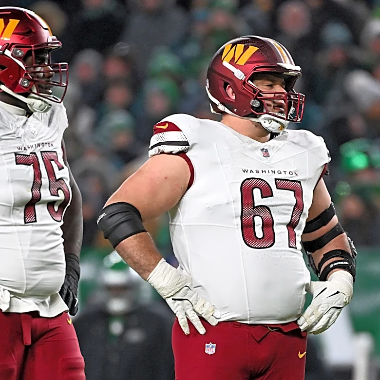 Commanders C Nick Allegretti reflects on offensive line's Week 1 performance