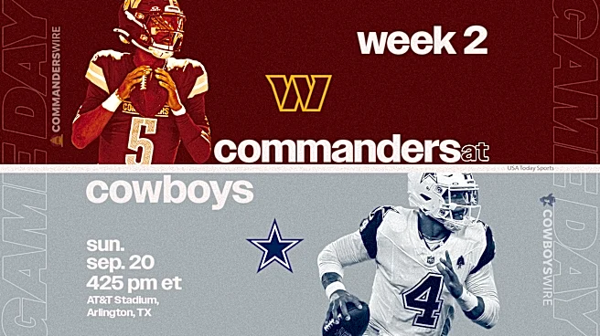 What channel is Commanders vs. Cowboys on today? Time, TV schedule, how to watch Week 1 game