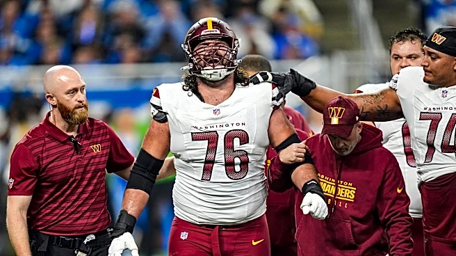 Commanders' Sam Cosmi suffers late-game injury vs. Cowboys