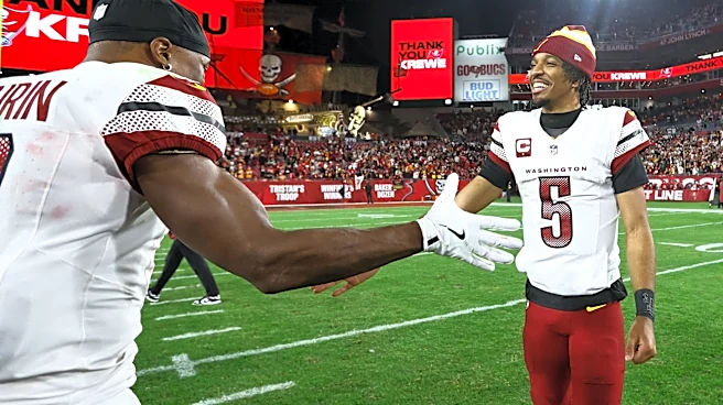 Commanders' Terry McLaurin hints that Jayden Daniels will return this season