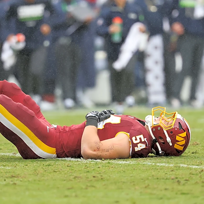 Commanders LB Leo Chenal posts heartfelt message after neck surgery