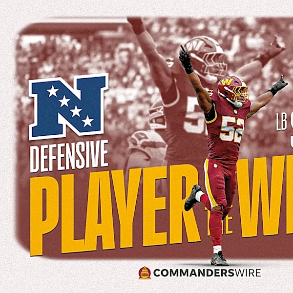 Commanders' rookie Sonny Styles wins first NFL award