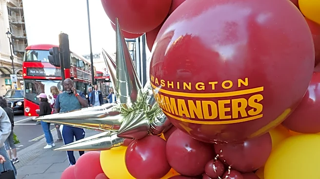 Washington Commanders' history in NFL's International Series