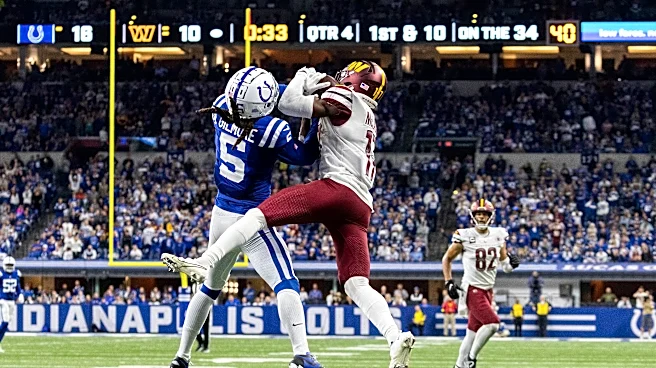 What happened when the Commanders last played the Colts?