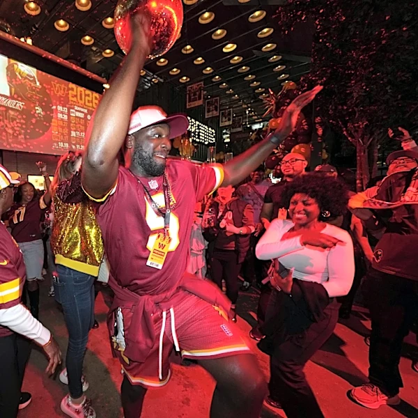 Another round on Josh: Commanders’ fans take over London