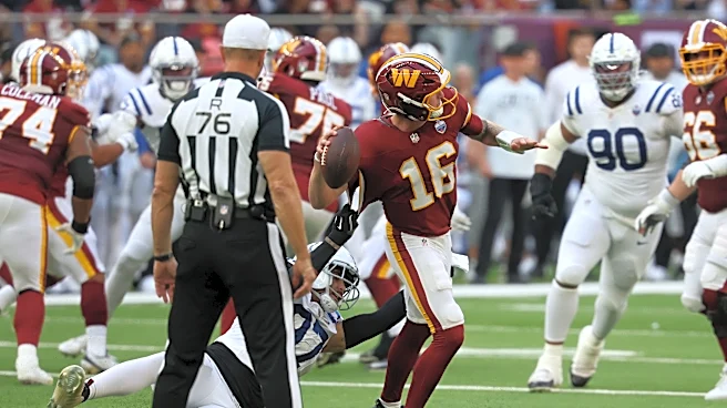 Commanders fans, NFL world react to officiating in Week 4 loss to Colts