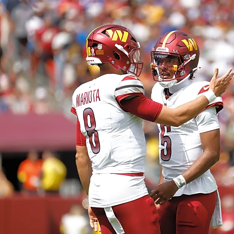 Commanders quarterback update: Latest on Jayden Daniels and Marcus Mariota