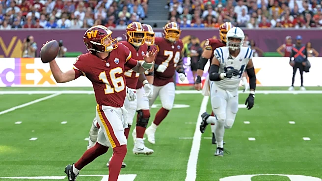 Commanders' Athan Kaliakmanis went after Colts star Sauce Gardner in Week 4