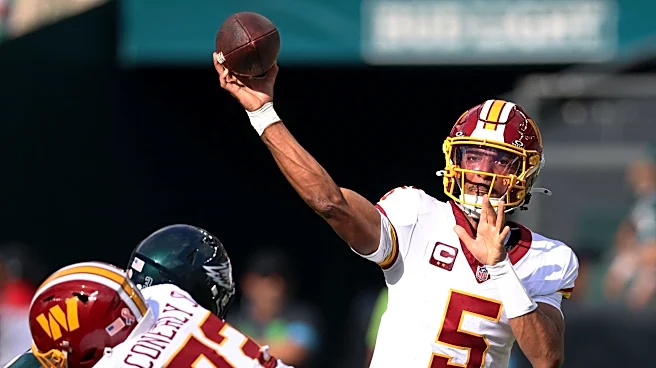 Commanders QB Jayden Daniels has perfect response about playing with brace