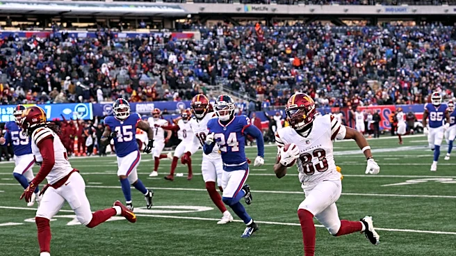 What happened when the Commanders last played the Giants?
