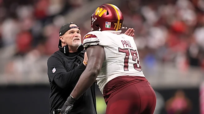 Commanders’ OL says offense knew they did not have a timeout